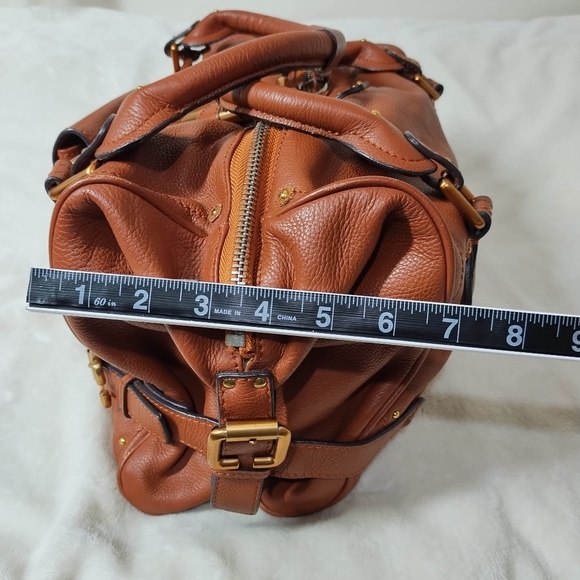 Chloe Large leather satchel Paddington Bag - Picture 5 of 15